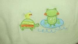 Green frog turtle chick thermal Baby Blanket Toys Babies R Us  Koala - £23.66 GBP