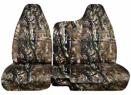 Fits Chevy Colorado 60-40 Front Bench Seat Cover 2004-2012 Woods Camo - $89.99
