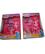 My Little Pony Happy Pony Pink Lot Of 2 BRAND NEW  IN THE BOX - £17.17 GBP