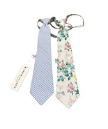 Janie and Jack Boys Lot of 2 Ties Striped Floral Size 2-5 years New - $27.06 CAD