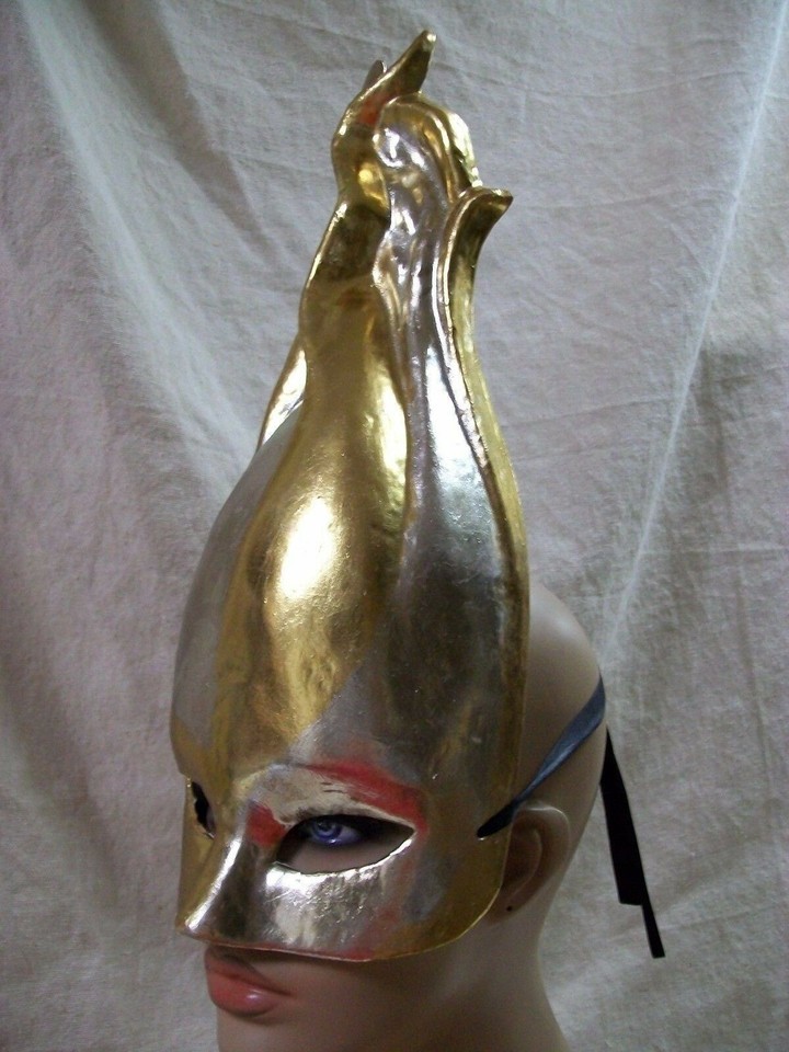 Gold Silver Burning Passion Mask Flame Fire God Hephaestus Goddess Hestia Venus Item image 10