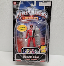 Power Rangers SPD Red Cyber Arm Ranger Action Figure Launch Drill - New in Box - £35.02 GBP