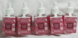 Bath &amp; Body Works Wallflower Fragrance Refill Bulb Lot Set 5 SPICED APPL... - $53.99