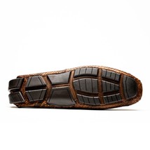Marco Di Milano Snake Original Skin Driver Shoes Pia Cognac image 5