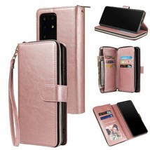 k1) Leather wallet FLIP MAGNETIC BACK cover /for Huawei Honor models - £72.72 GBP