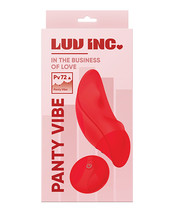 Luv Inc. Panty Vibe - Red - £30.50 GBP