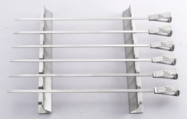 Grilling Kabob Rack with Skewers - Pack of 5 - £134.57 GBP