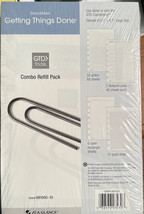 Getting Things Done Combo Refill Pack At A Glance GTD Calendar Refill Pages New - $11.00