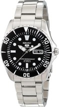 Orologio Uomo Seiko SNZF17K1 Automatico 42mm Quadrante Nero Acciaio Inox... - $238.45