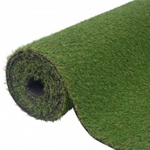 vidaXL Artificial Light Green Rectangular Lawn Turf 9x6 ft for Outdoor Spaces - $278.99 CAD