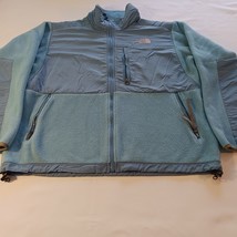 North Face Full Zip Pockets Women&#39;s Turquoise Blue Jacket Armpit Zippers... - €17,19 EUR