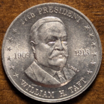 1909-1913 William H. Taft 27th President Shell&#39;s Mr. President Game Coin Token - $5.08