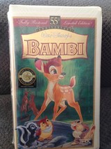 Bambi (Walt Disney&#39;s Masterpiece) [VHS] - £9.38 GBP