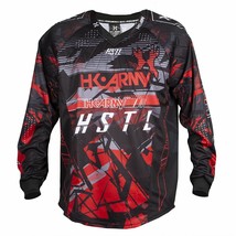 New HK Army Paintball HSTL Line Playing Jersey - Lava Red/Black - Medium M - $64.95