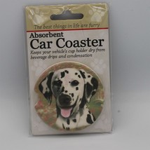 Super Absorbent Car Coaster - Dog - Dalmatian - $5.44