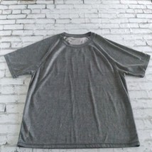 Zeroxposur Mens T Shirt XL Gray Short Sleeve UPF 50+ Crew Neck Tee - $17.99