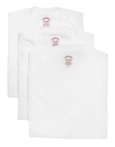 Brooks Brothers Mens White Crew neck S/S Undershirt Shirt 3 Pack Large L... - $40.47