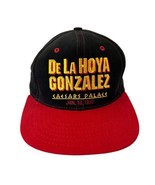 Vtg 90s Oscar De La Hoya vs Gonzalez Boxing Hat Cap Authentic Caesars Ve... - $3,611.30 MXN