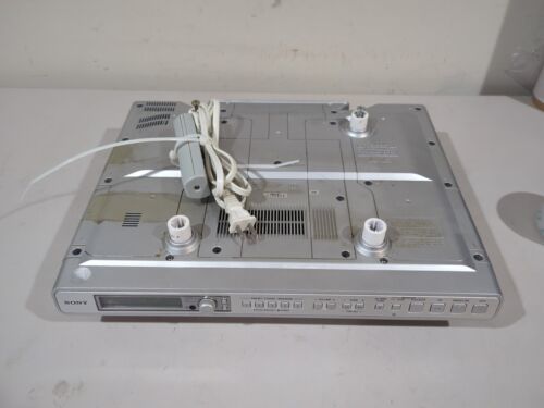SONY Undermount CD Player Radio ICF CD553RM Voice Memo Clock Remote  - £50.59 GBP
