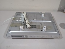 SONY Undermount CD Player Radio ICF CD553RM Voice Memo Clock Remote  - £50.48 GBP