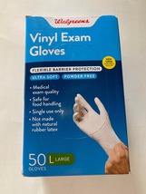 ( LOT OF 3 ) Walgreens Vinyl Exam Gloves ( 50 gloves ) LARGE Power-free ... - £33.61 GBP