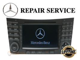 Lcd Replacement Service For Mercedes Comand Navigation Radio Monitor Display - £235.75 GBP