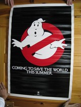 Ghostbusters Coming Poster to Save the World This Summer-
show original title... - £353.44 GBP