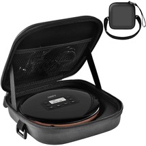 Portable Cd Player Case For Personal Disc Player, Travel Carrying Stoarge Holder - £23.80 GBP