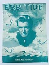 Ebb Tide By Robert Maxwell Sheet Music 1953 VTG - £4.38 GBP