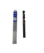 Champion Silver Deming Drill 1/2&quot; Shank High Speed Steel Black &amp; Gold-9/16 - $9.55