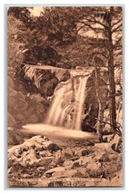 Natural Waterfall Prescott Arizona AZ 1909 Brisley Drug Co Sepia DB Post... - $4.47