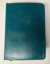 Lds Quad Teal Indexed 1992 Genuine Leather Includes Leather Cover - £118.70 GBP