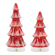 LED Mercury Glass Pine Tree (Set of 2) - $67.61