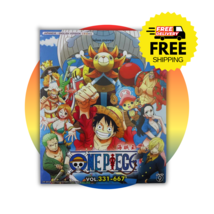 Anime Dvd One Piece Box 2 VOL.331-667 ~English Dubbed~*Region All* - £64.62 GBP