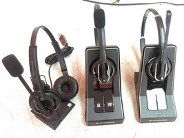 Defective Lot of 3 Sennheiser SD Pro 2 MD Pro 2 &amp; Base Stations AS-IS  - $79.20