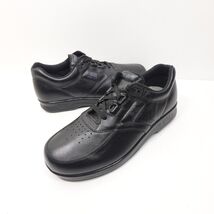 SAS Time Out Black Leather Lace Up Tri-pad Shoes Men's Size 8.5M - $67.49