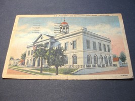 Post Office and Government Court House - Tallahassee, Florida – 1943 Postcard. - £7.00 GBP