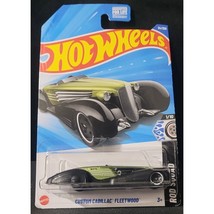 Hot Wheels Custom Cadillac Fleetwood 1:64 Diecast Green 2025 24/250 HW R... - $9.49
