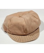 GAP KIDS GIRLS L/XL  TAN CABBIE NEWSBOY HAT GOLD METALLIC THREADS L XL N... - $7.91