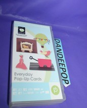 Cricut Everyday Pop-Up Cards Die Cut Cartridge Crafts Scrapbooking 2001018 - $24.74
