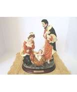 LG VENUTTI COLLECTION SCULPTURE FIGURINE NATIVITY MARY JOSEPH BABY JESUS... - $16.30 CAD