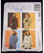 McCall&#39;s Polar gear Pattern 2963 Misses Unlined Jackets Size Y Sml Med Lge - £5.10 GBP