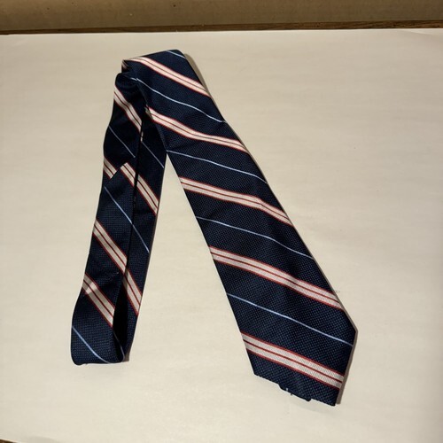 Vintage FORSYTH of Canada Men's Handmade 100% Silk Necktie Striped Necktie Item image 7