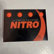 Nitro Golf Ultimate Distance Golf Balls, Orange, 12 Pack - $11.65