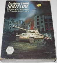 Eastern Front Solitaire Germany's Campaign In Russia Omega Games NEVER PLAYED - $38.69