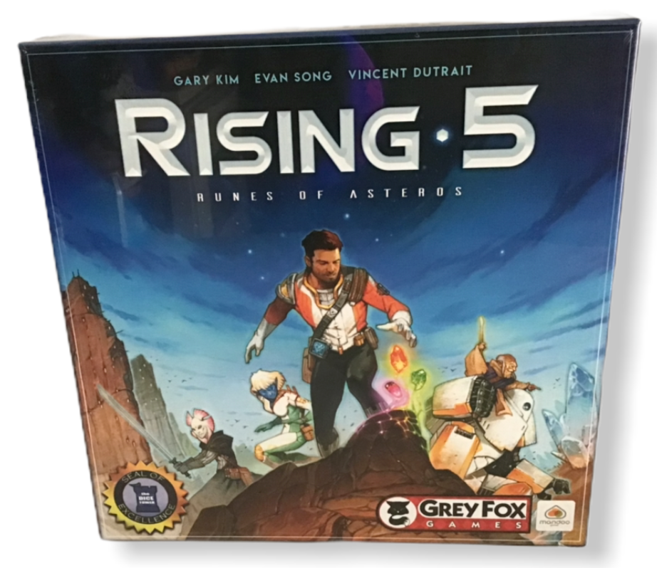 Primary image for Rising 5 Runes of Asteros Grey Fox Orakl Deduction Adventure Game NEW SEALED