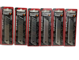 Plymouth Force 5 pc Snap Blades Pack of 6 - £30.85 GBP