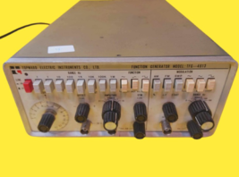 NO POWER TOPWARD ELECTRIC INSTRUMENTS CO. FUNCTION GENERATOR TFG-4613 GRAY - $1,753.59 MXN