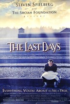 1998 THE LAST DAYS Movie POSTER 27x40&quot; Motion Picture Promo Steven Spiel... - £47.17 GBP