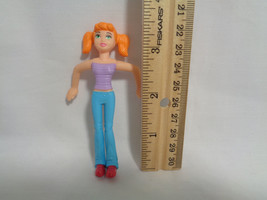 McDonald&#39;s 2006 Polly Pocket Polly World Collectible Toy Doll Orange Hair - £1.21 GBP